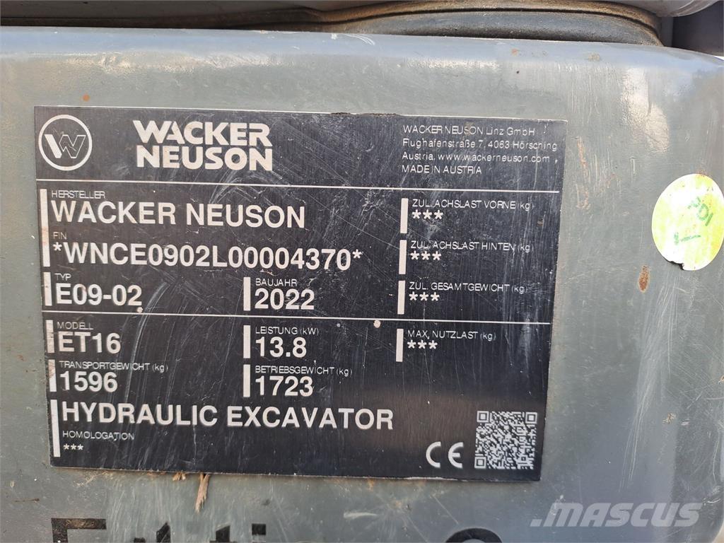 Wacker Neuson ET16 Rupsgraafmachines