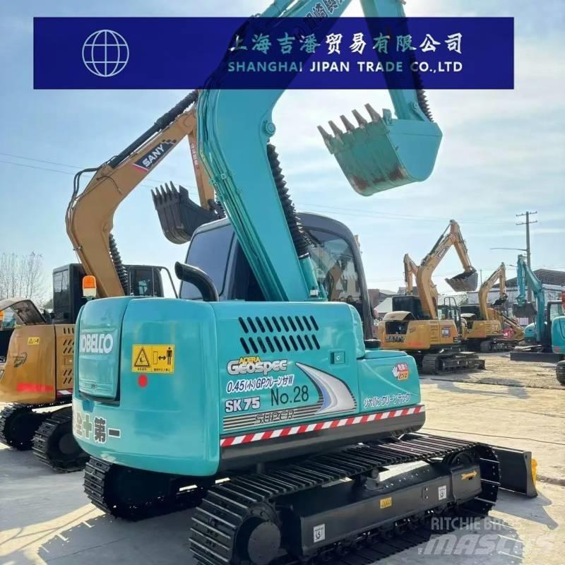 Kobelco SK 75 Midigraafmachines 7t - 12t