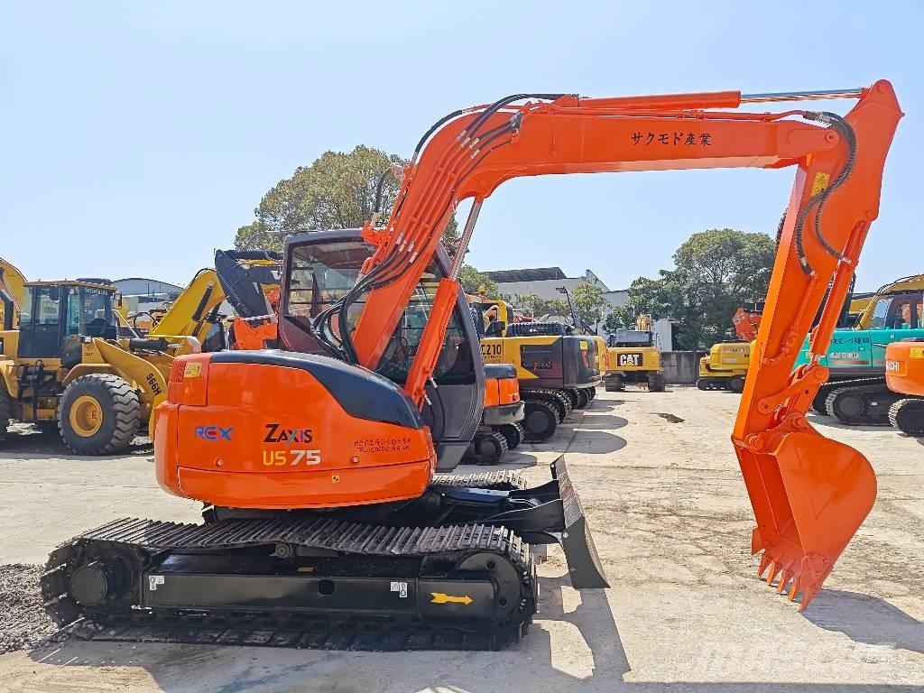 Hitachi ZX 75 US Midigraafmachines 7t - 12t