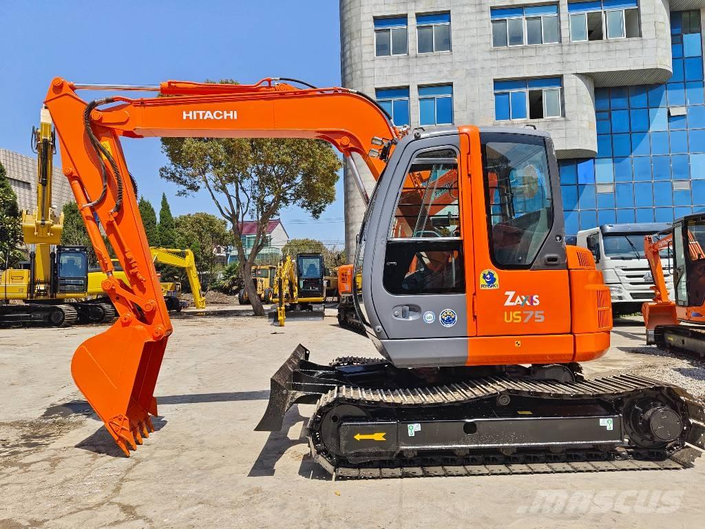 Hitachi ZX 75 US Midigraafmachines 7t - 12t