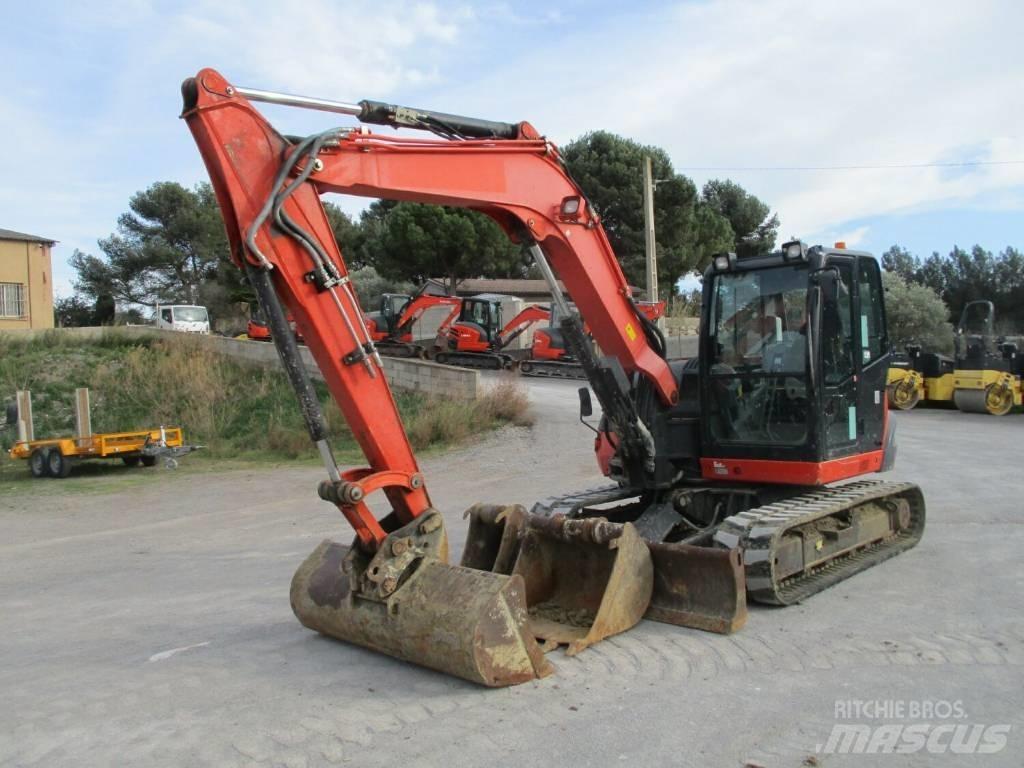 Kubota KX 080-4 Midigraafmachines 7t - 12t