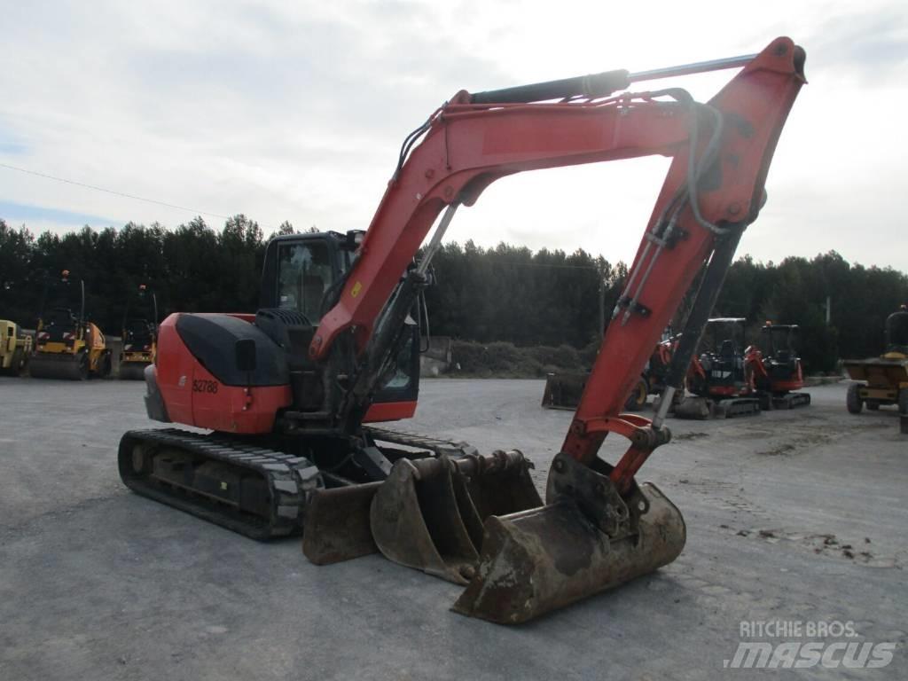 Kubota KX 080-4 Midigraafmachines 7t - 12t