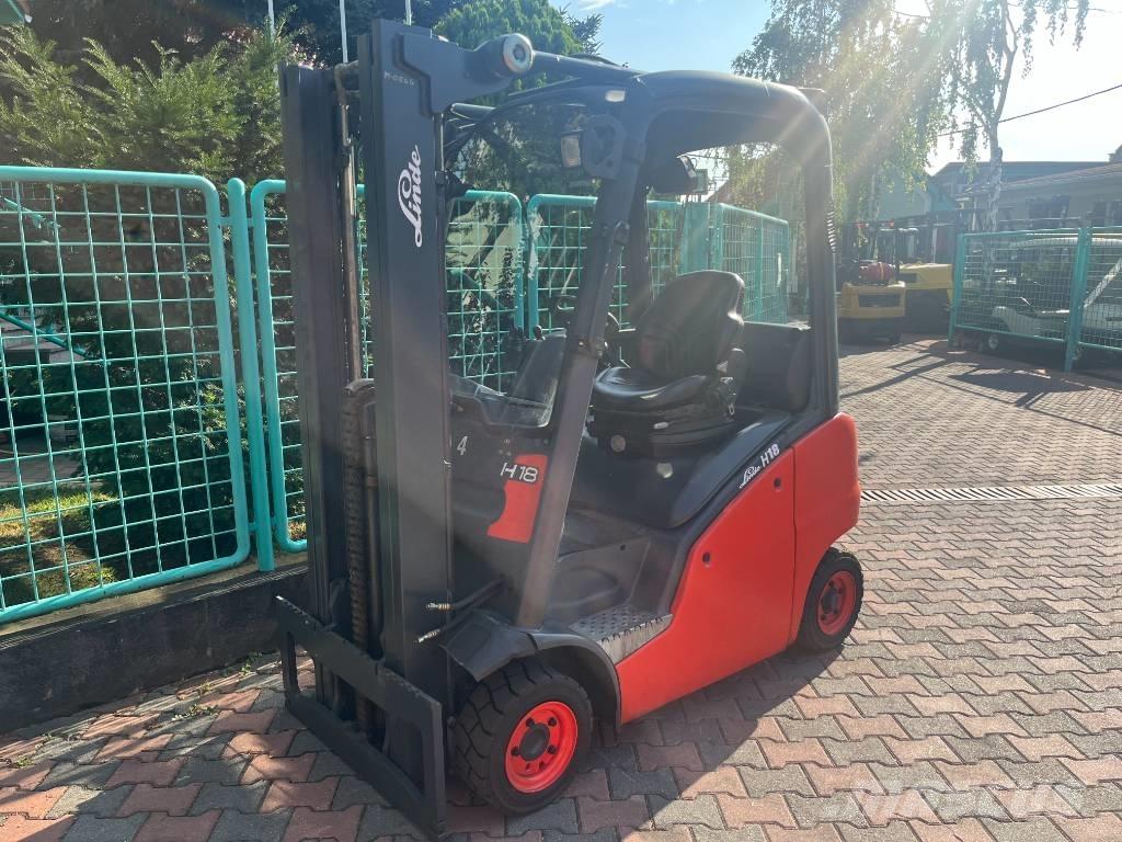 Linde H18T-01 V-3163 LPG heftrucks