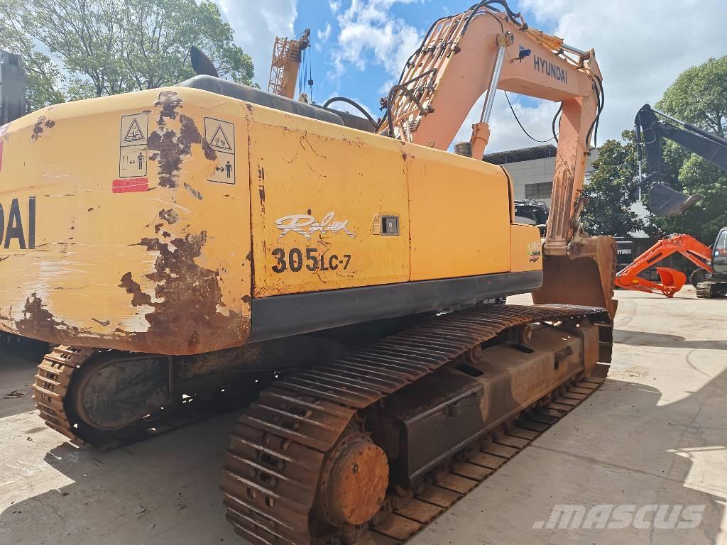 Hyundai R305LC-7 Rupsgraafmachines