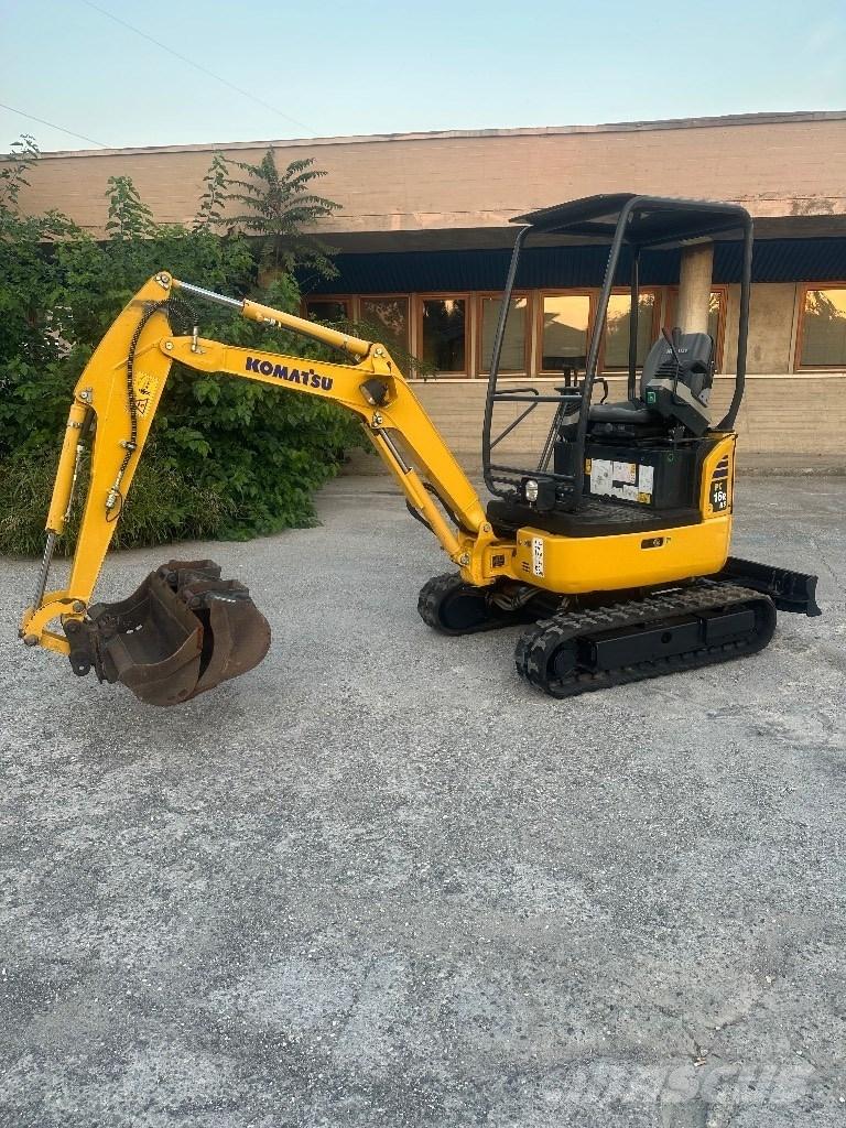 Komatsu PC16R-HS Rupsgraafmachines