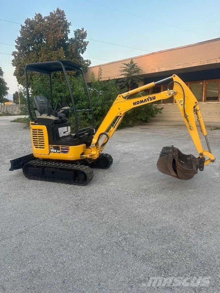 Komatsu PC16R-HS Rupsgraafmachines