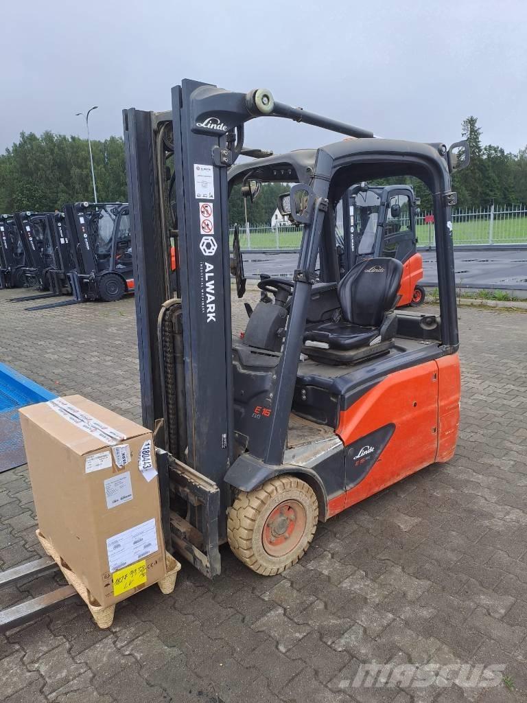 Linde E 16 Elektrische heftrucks