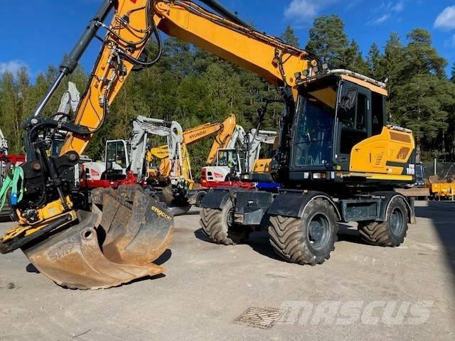 Hyundai HW 180 Wielgraafmachines