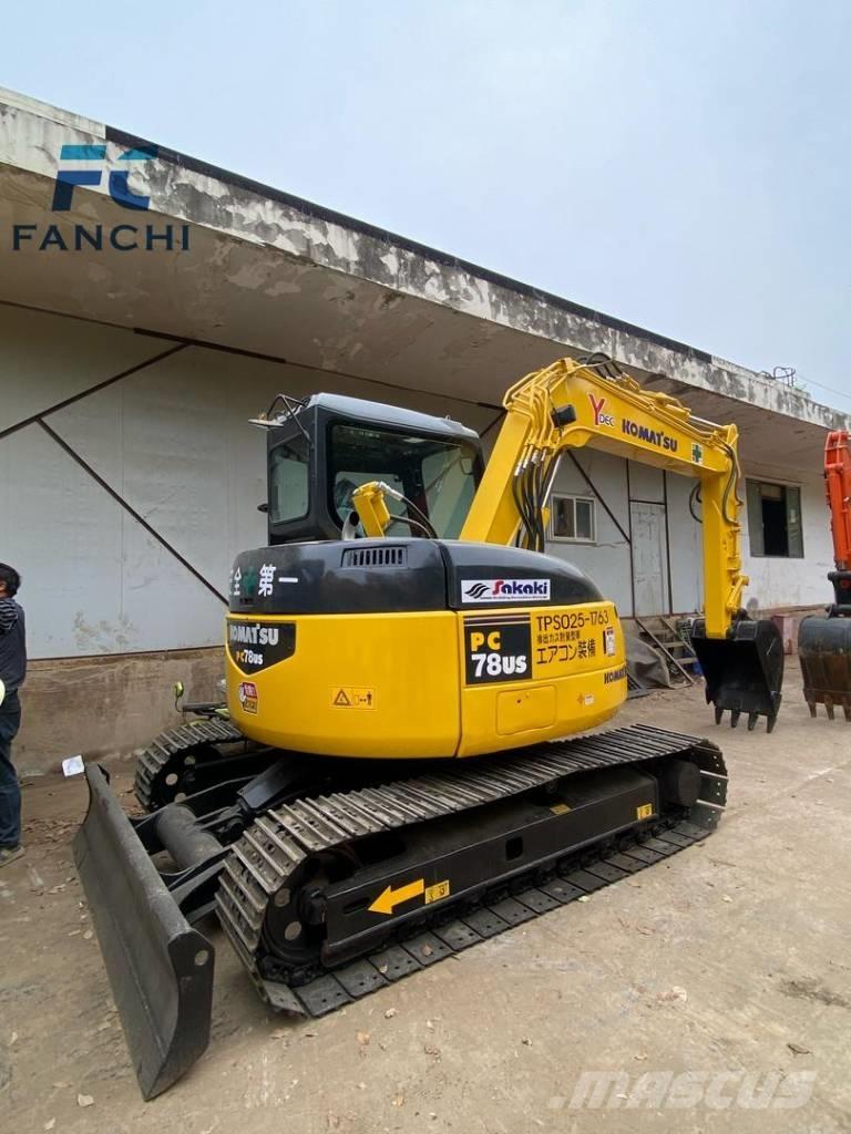 Komatsu PC 78 US Rupsgraafmachines