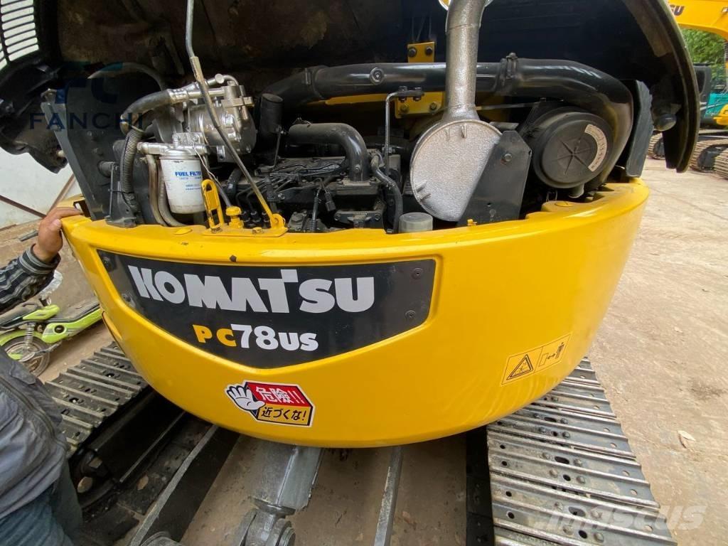 Komatsu PC 78 US Rupsgraafmachines