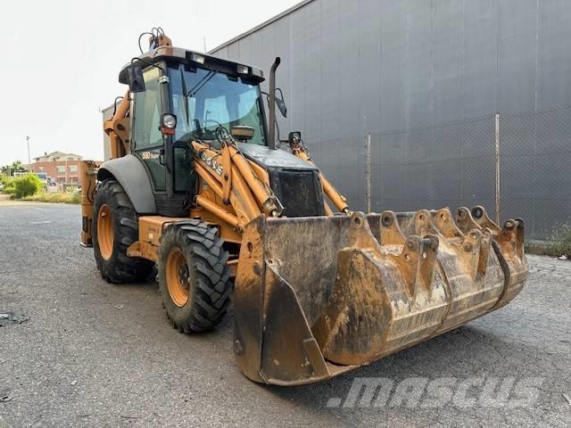 CASE 580 SR-4 PS Graaf-laadcombinaties