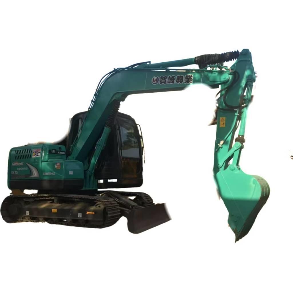 Kobelco SK 75 Midigraafmachines 7t - 12t