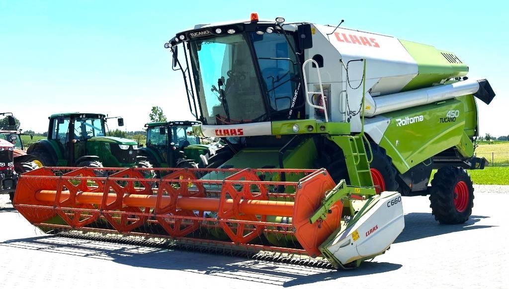 CLAAS Tucano 450 Maaidorsmachines