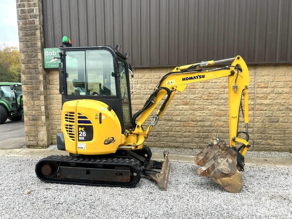Komatsu PC 26 MR-3 Minigraafmachines < 7t