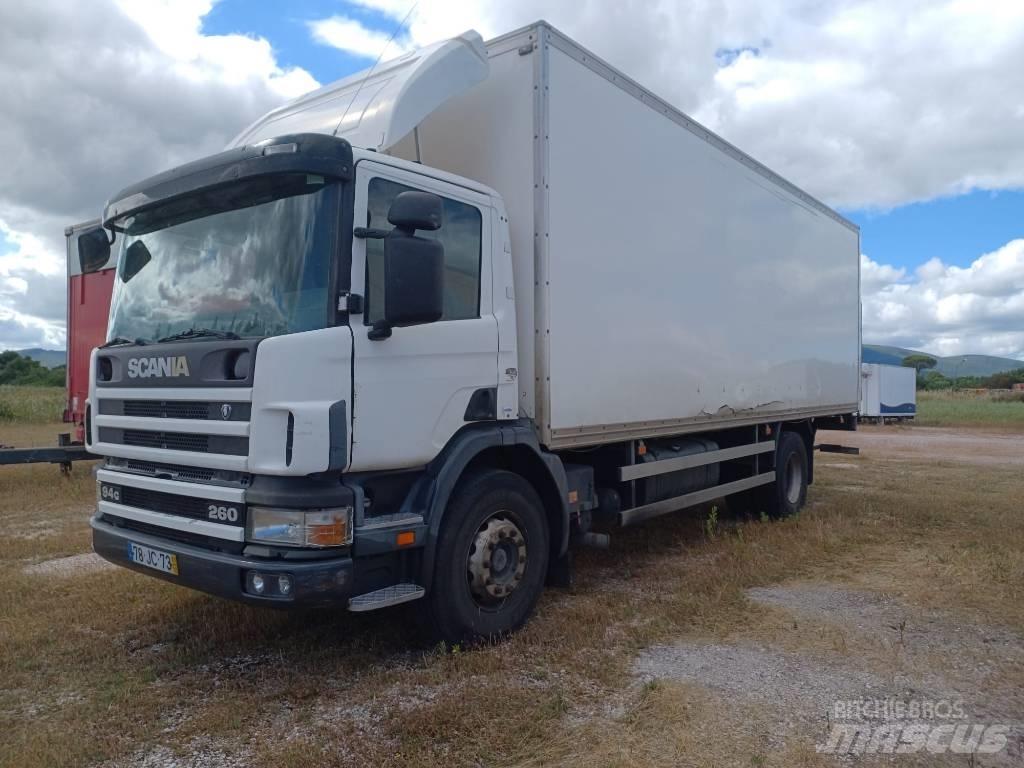 Scania P 260 Bakwagens met gesloten opbouw