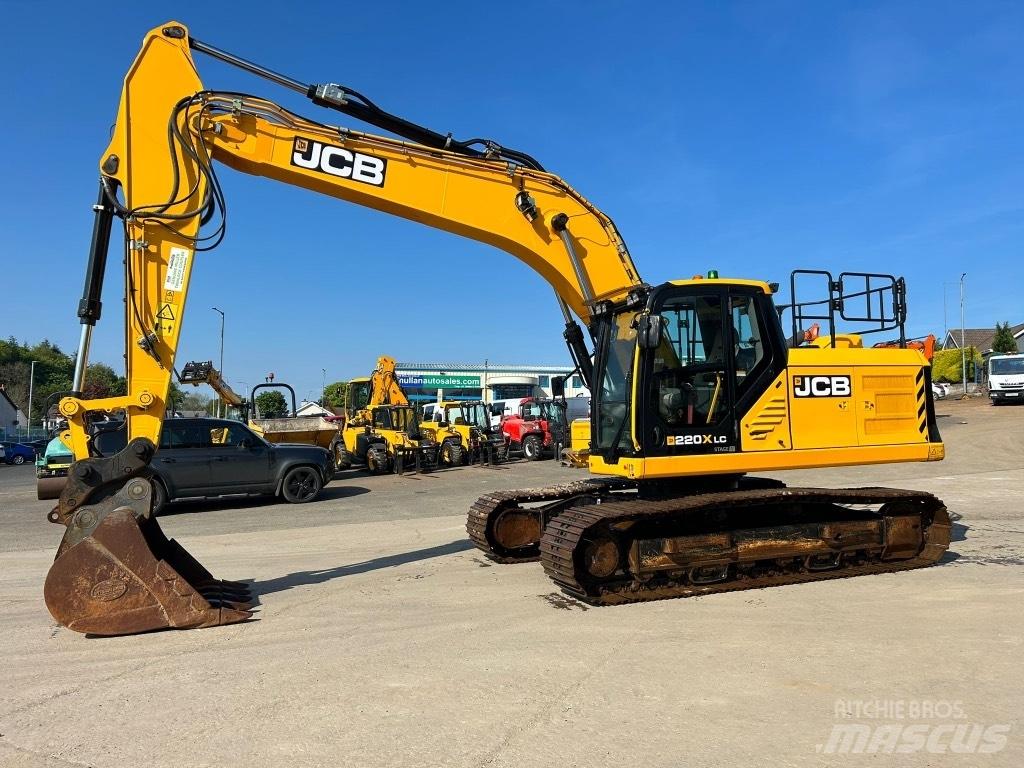 JCB 220X L Rupsgraafmachines