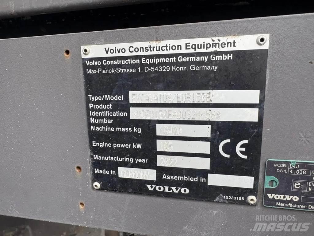 Volvo EWR150E Wielgraafmachines