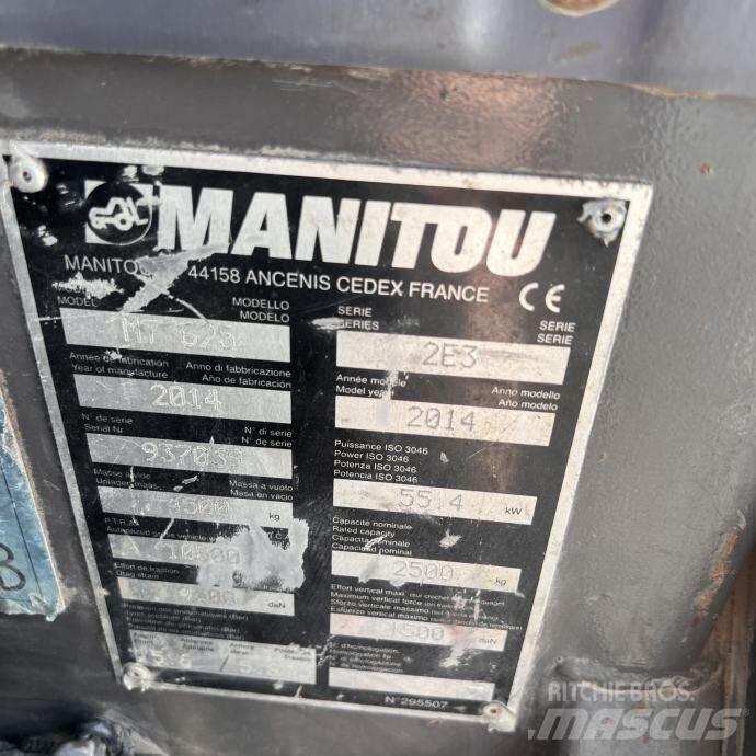 Manitou MT 625 Verreikers