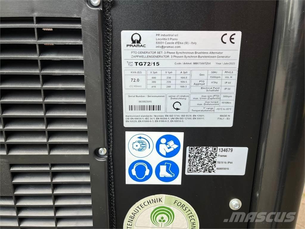 Pramac TG72/15 Overige generatoren