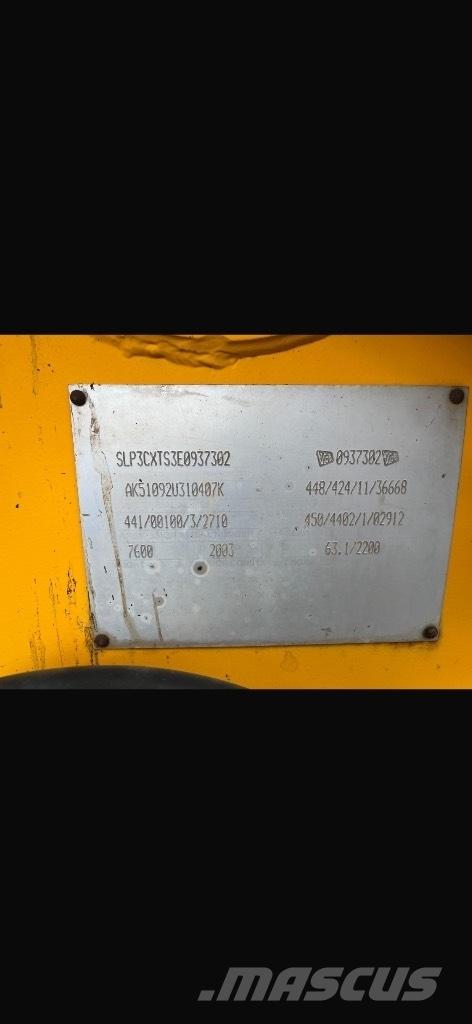 JCB 3 CX Graaf-laadcombinaties