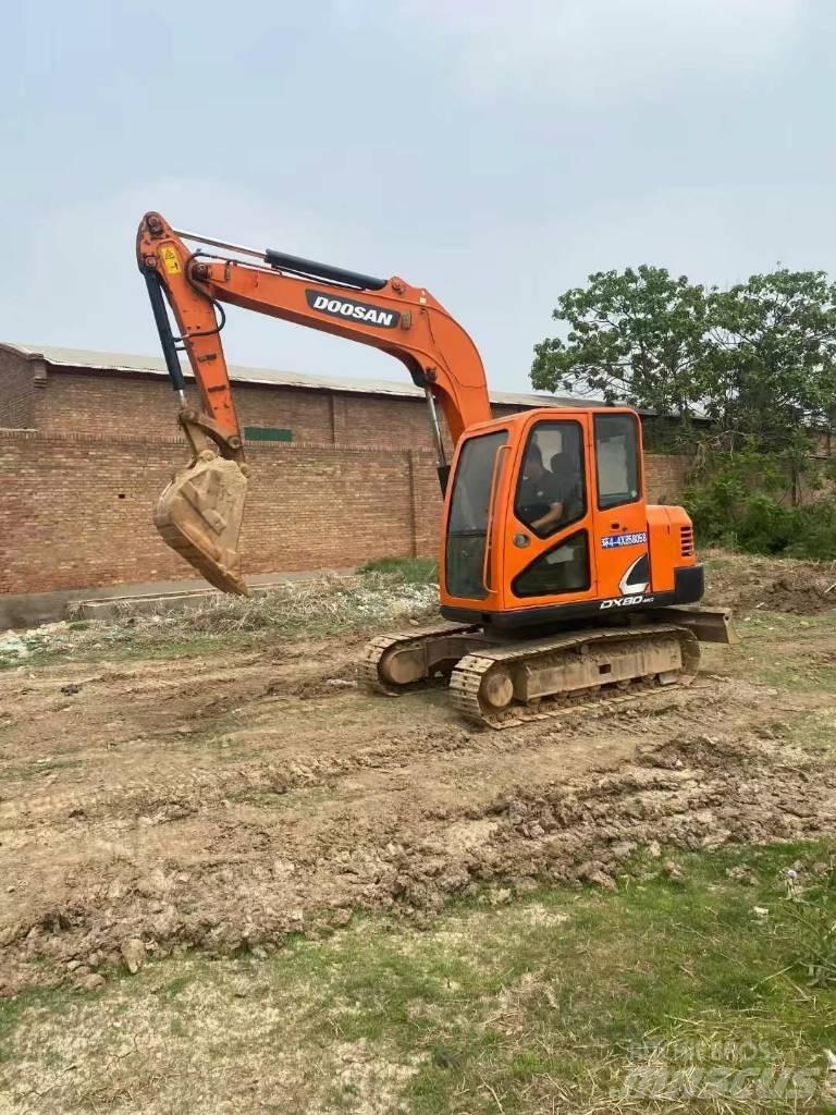 Doosan DX 80 Midigraafmachines 7t - 12t