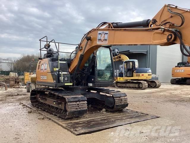 CASE CX 130 D Rupsgraafmachines