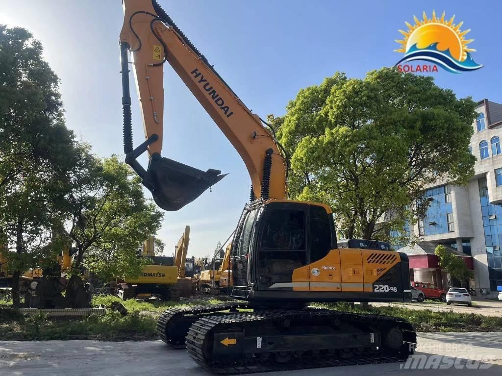 Hyundai R220-9S Wielgraafmachines