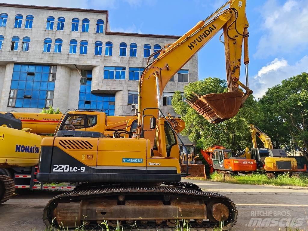 Hyundai R 220LC-9S Rupsgraafmachines