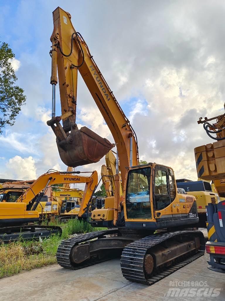 Hyundai R 220LC-9S Rupsgraafmachines