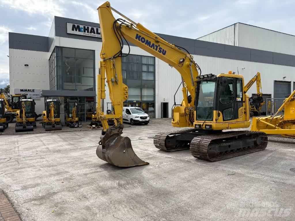 Komatsu PC138US-11 Rupsgraafmachines
