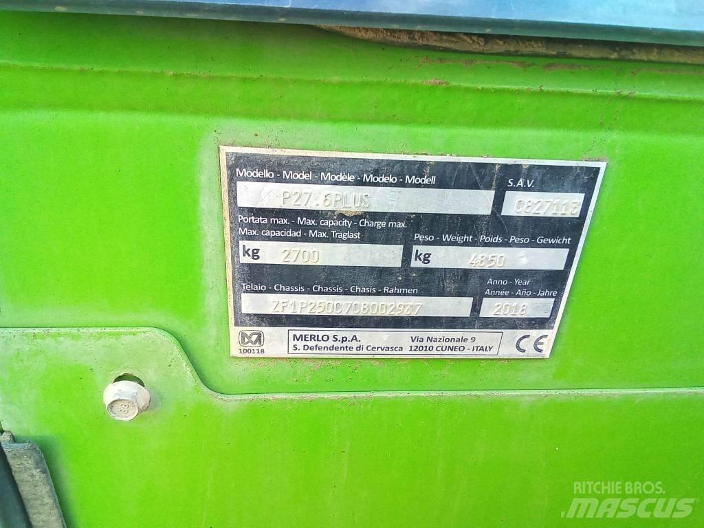 Merlo P 27.6 Plus Verreikers