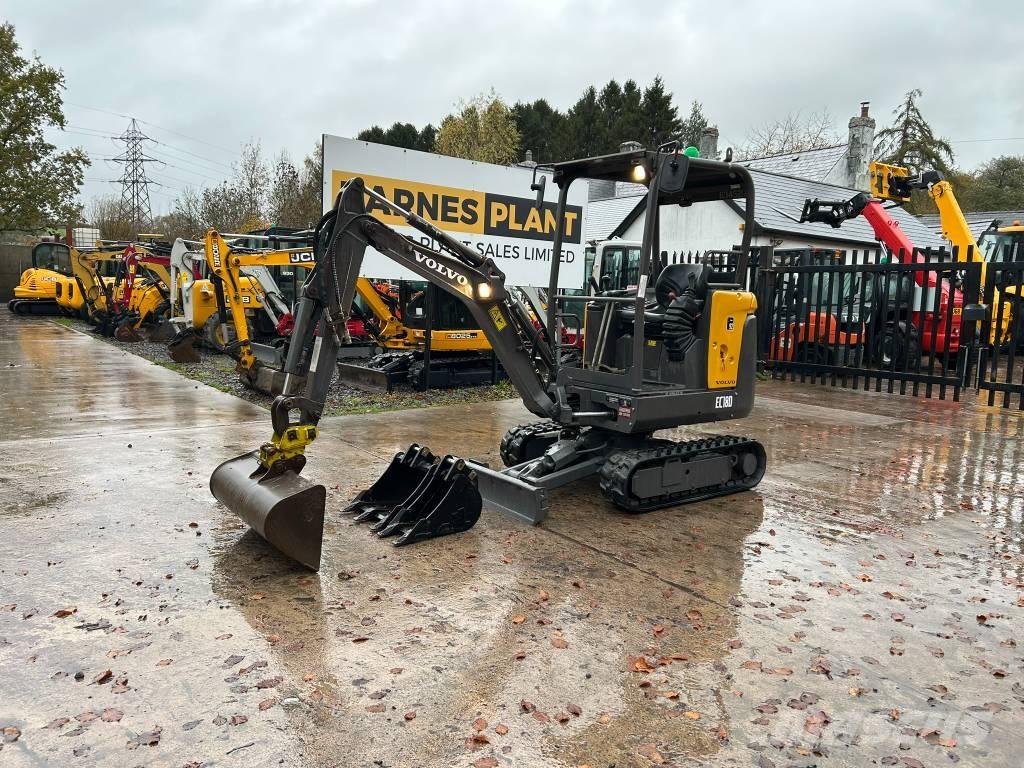 Volvo EC18D Minigraafmachines < 7t