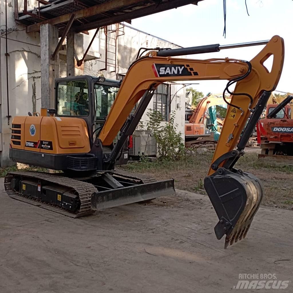 Sany SY 60 C Rupsgraafmachines