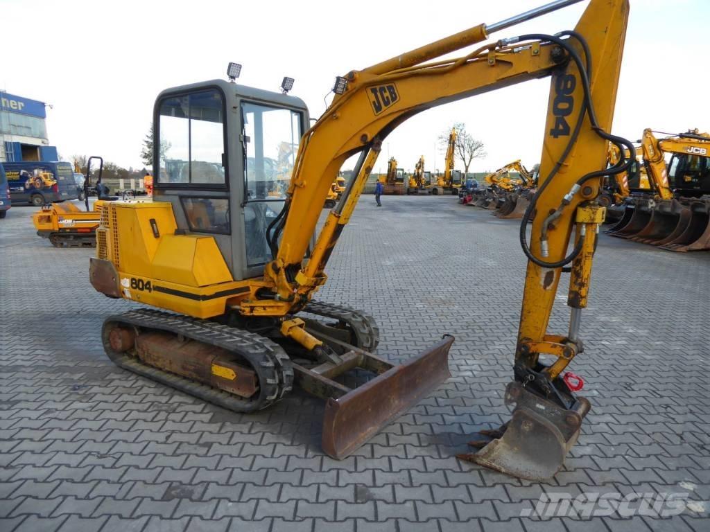 JCB 804 Minigraafmachines < 7t