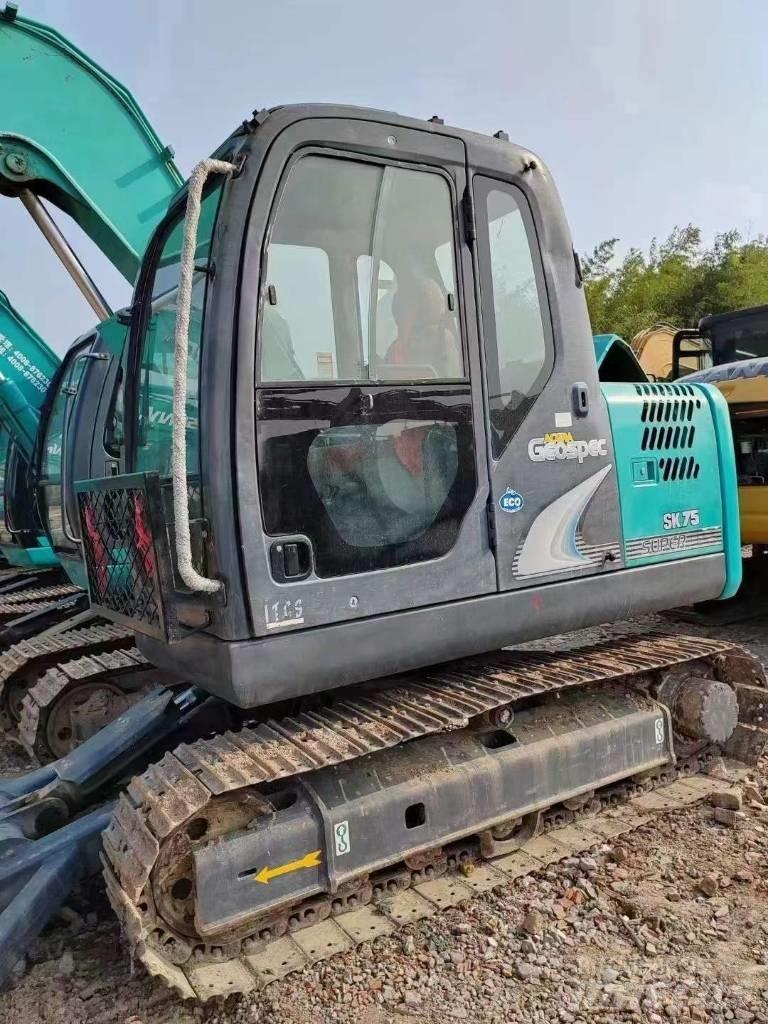 Kobelco SK75 Rupsgraafmachines