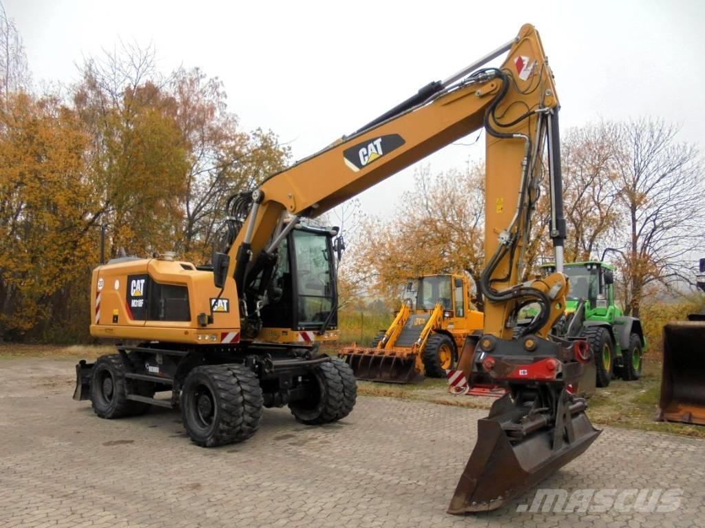 CAT M 318 F Wielgraafmachines