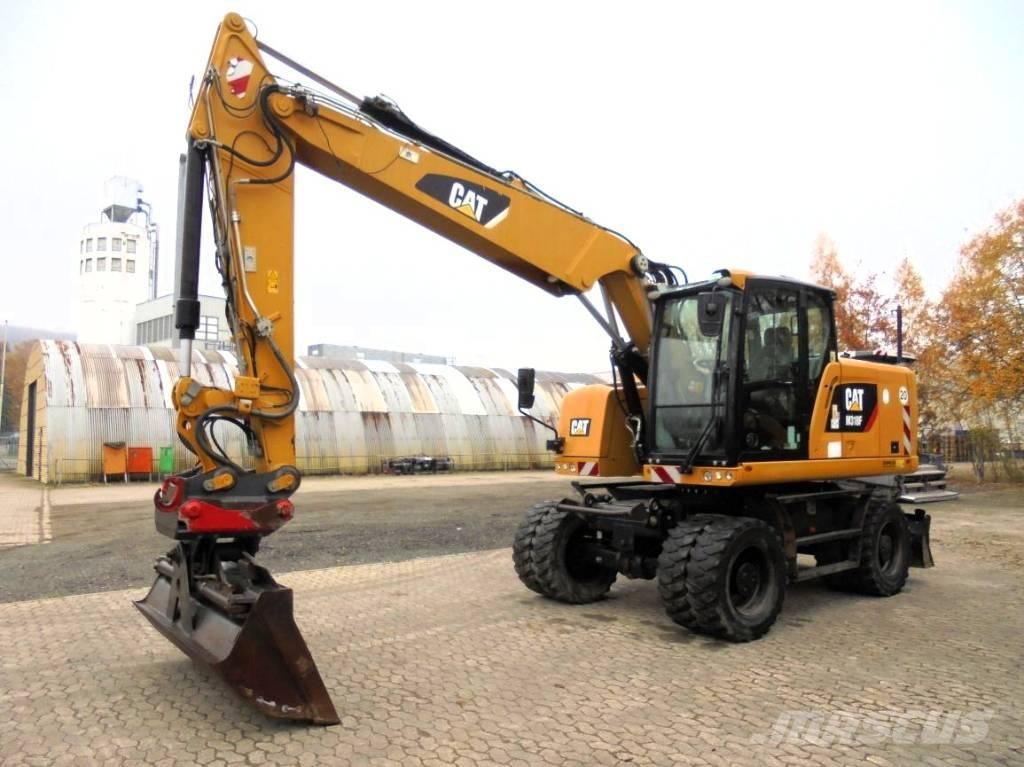 CAT M 318 F Wielgraafmachines