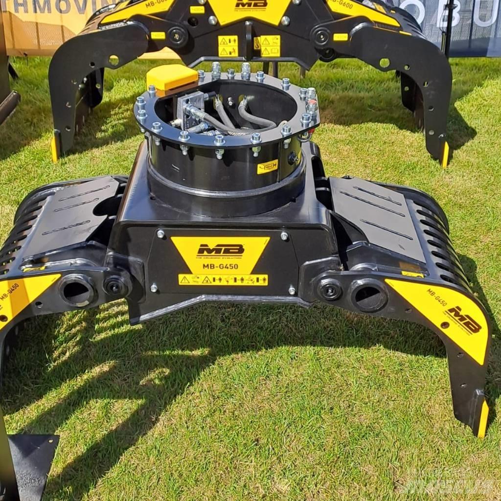 MB Crusher MB-G450 Overige gebruikte aanbouwapparatuur en componenten