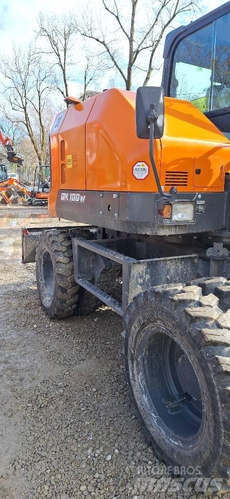 Doosan DX 100 W-7 Wielgraafmachines