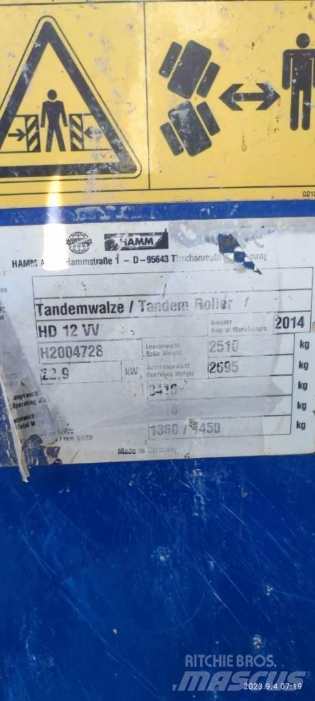 Hamm HD 12 VV Duowalsen