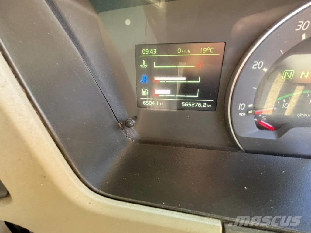 Volvo FM 420 Vrachtwagen met vlakke laadvloer en lier