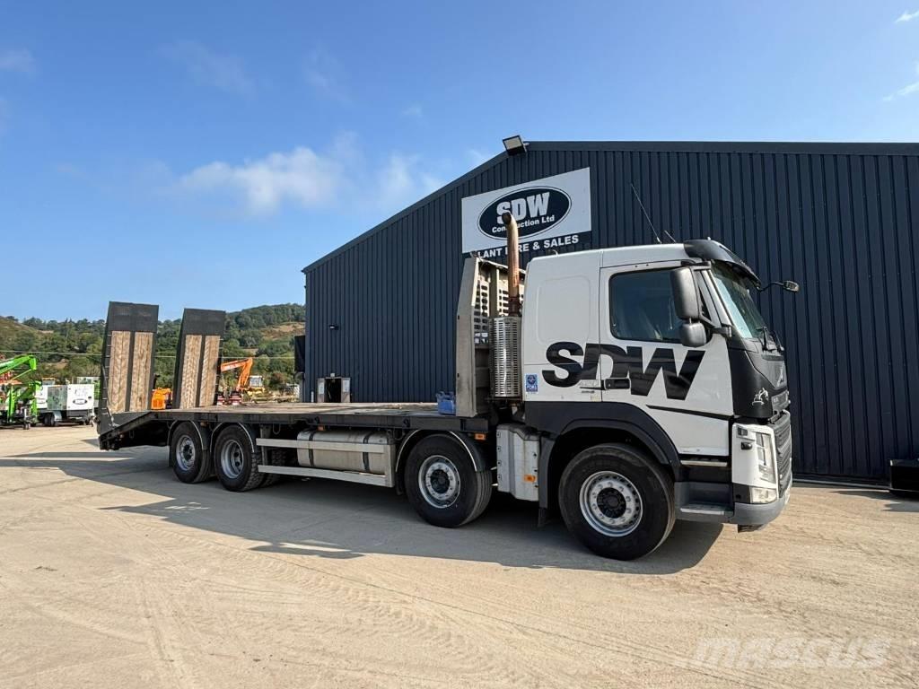 Volvo FM 420 Vrachtwagen met vlakke laadvloer en lier