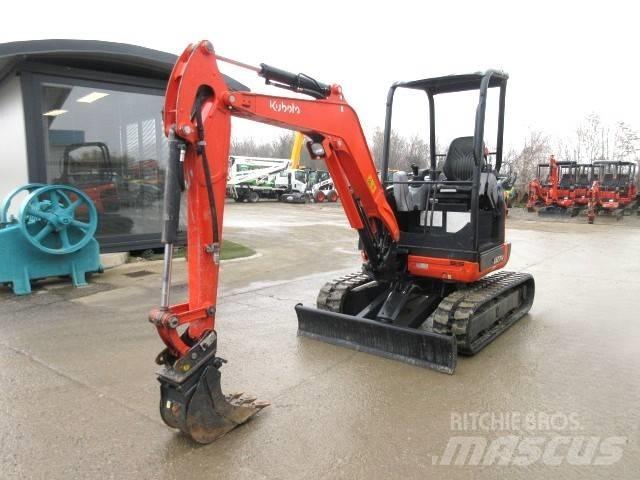 Kubota U 27-4 Minigraafmachines < 7t