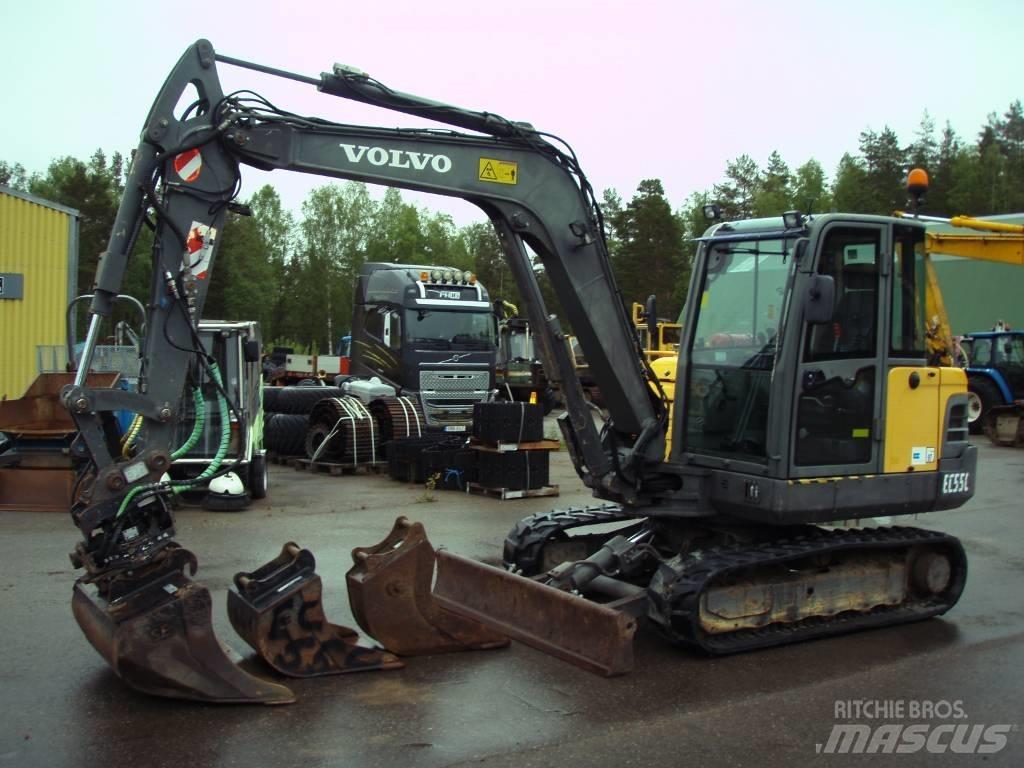 Volvo EC 55 C Minigraafmachines < 7t