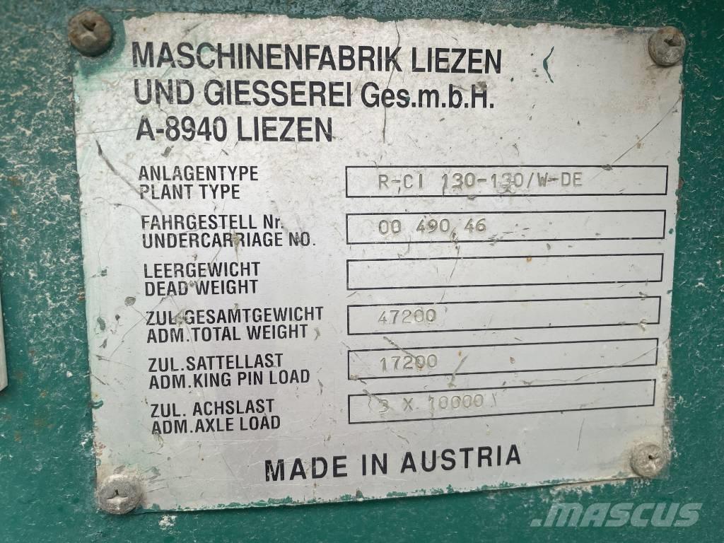 MFL RCI 130-130 WDE Mobile crushers