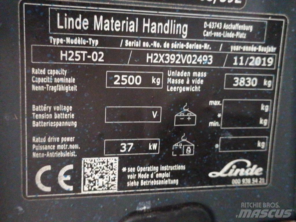 Linde H25T-02 Elektrische heftrucks