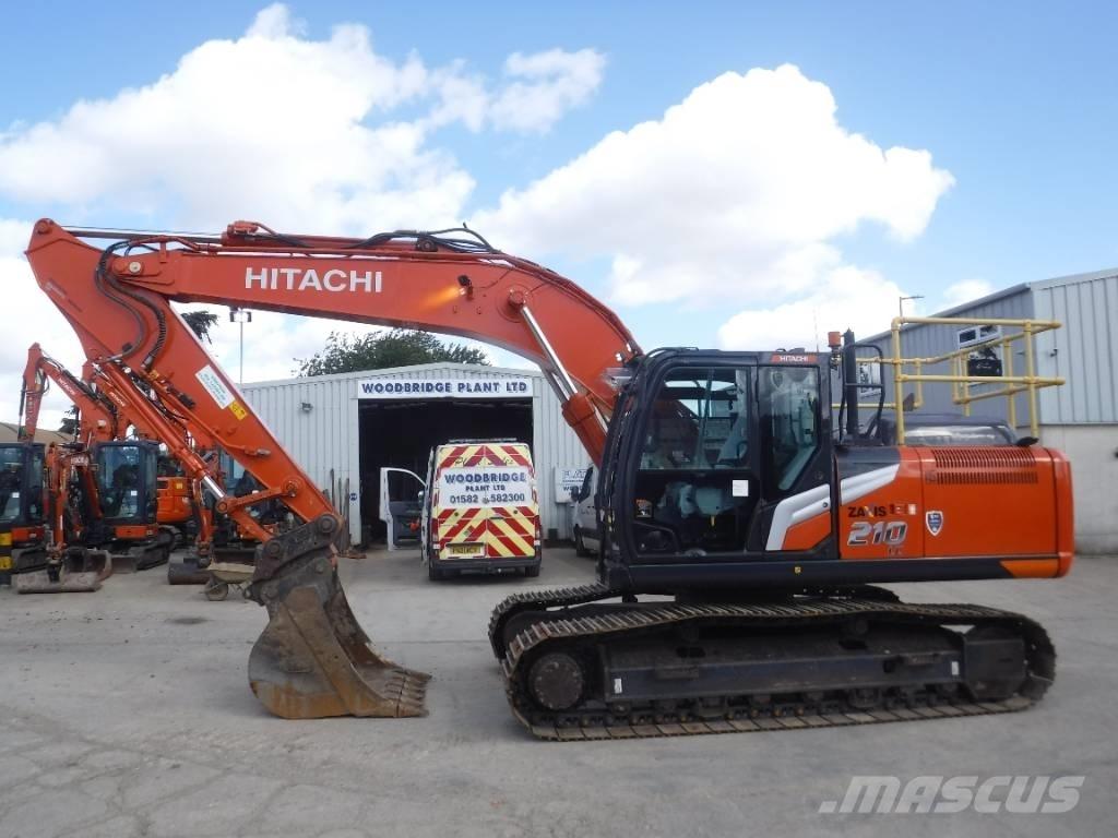 Hitachi ZX 210 LC-7 Rupsgraafmachines