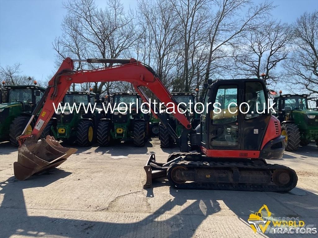 Kubota KX 080-4 Midigraafmachines 7t - 12t