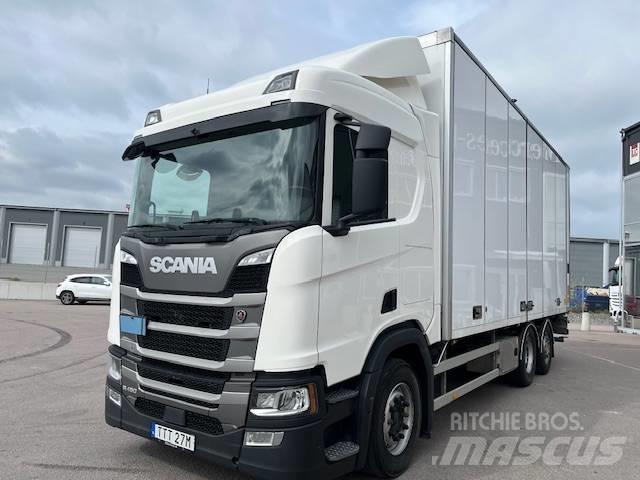 Scania R450B6X2*4NB Bakwagens met gesloten opbouw