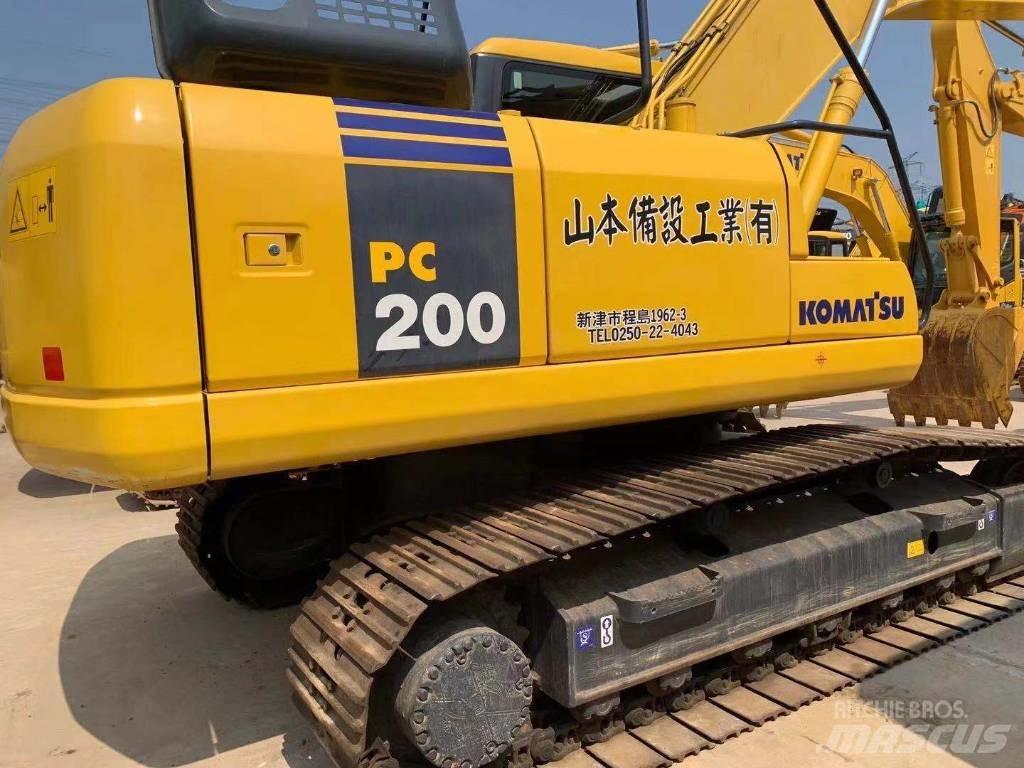 Komatsu pc200-7 Rupsgraafmachines